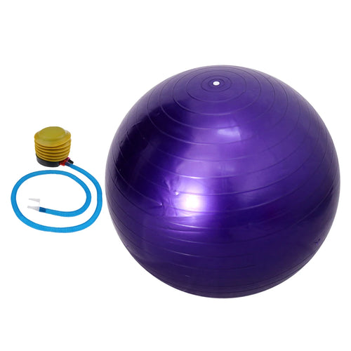 55cm Explosion-proof Sports Yoga Ball With Pump Pilates Fitness Gym