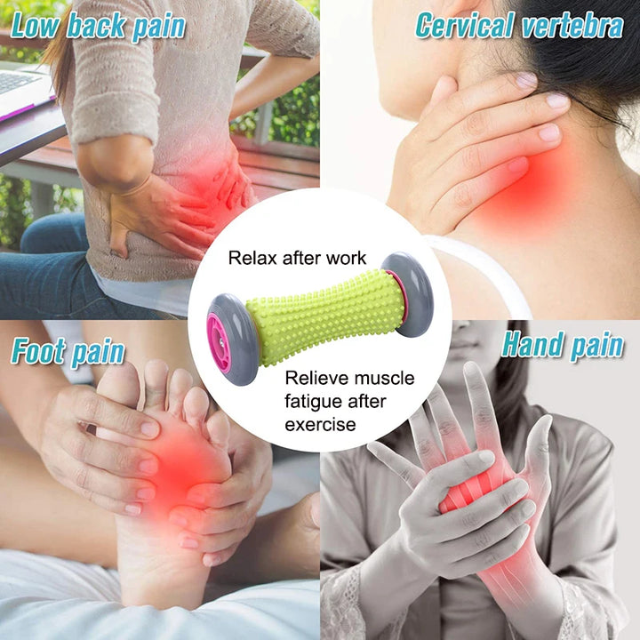 Foot Roller Massage For Relief Plantar Fasciitis And Heel Foot Arch