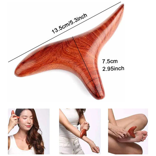 Wood Trigger Point Massage Gua Sha Tools,Professional Lymphatic