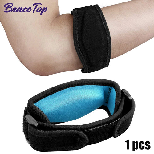 BraceTop 1PC Tennis Elbow Brace for Tendonitis,Forearm Pain,Golf Elbow