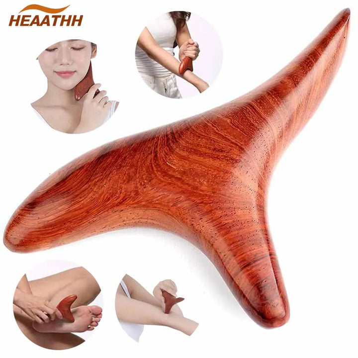 Wood Trigger Point Massage Gua Sha Tools,Professional Lymphatic