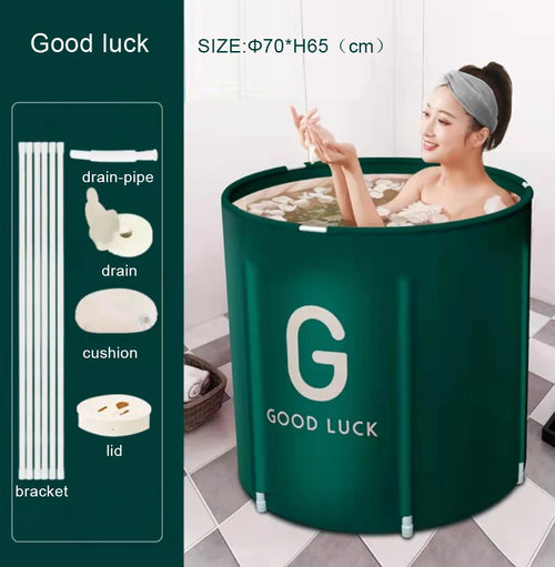 Portable Foldable Bathtub Bucket Large Capacity Bathroom Ice Bath