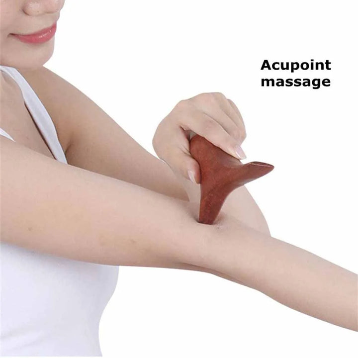 Wood Trigger Point Massage Gua Sha Tools,Professional Lymphatic