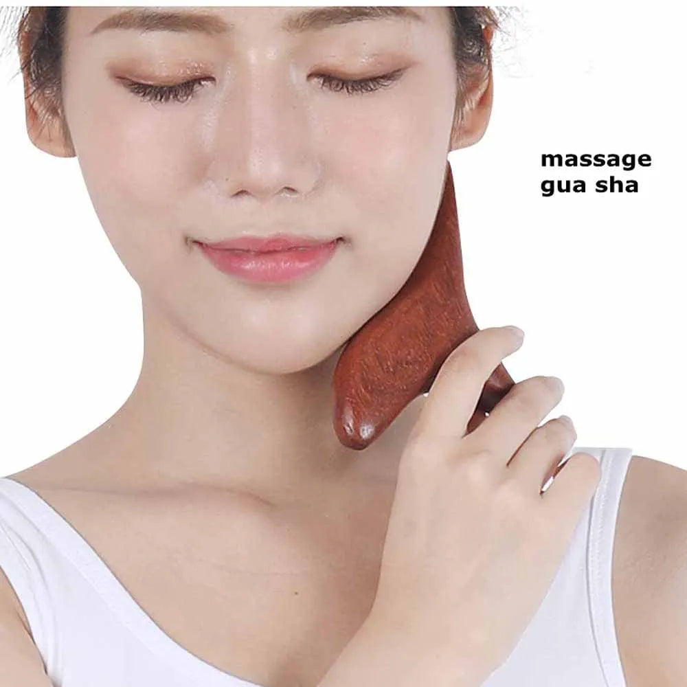 Wood Trigger Point Massage Gua Sha Tools,Professional Lymphatic