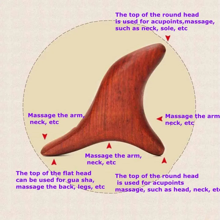 Wood Trigger Point Massage Gua Sha Tools,Professional Lymphatic