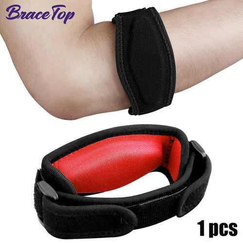 BraceTop 1PC Tennis Elbow Brace for Tendonitis,Forearm Pain,Golf Elbow